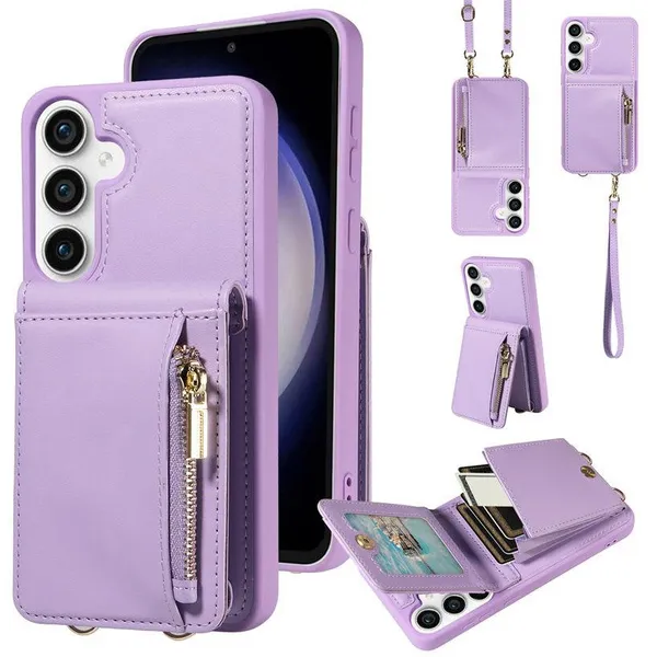 Phone Bags Phone Pouches Cases for Phone 15 15Pro 15Plus 15promax 14/13/12/11/X/XS/XR/8Plus/7Plus/8/7/SE 2022/SE 2020 for Women Crossbody Bags Style Phone Wallet Case Card Slots