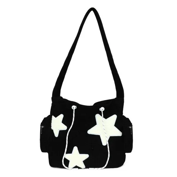 Crossbody Bags Large Capacity Shoulder Bag Fashion Corduroy Handbag for Women