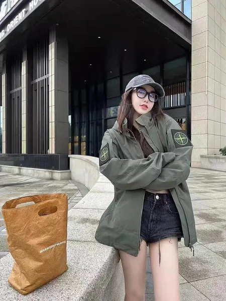 2 Styles New Fashion Long Sleeve Jackets Waterproof Windproof Breathable Coat for Men Outdoor Training & Hiking Autumn & Winter Sportswear #240930-1