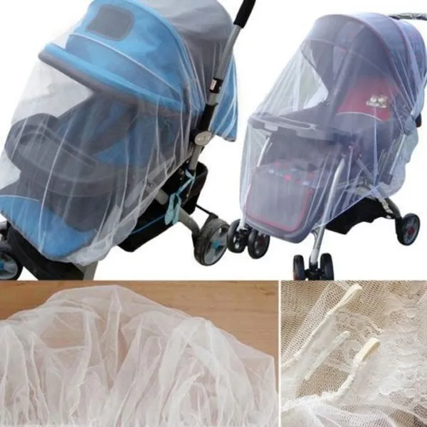 Baby Trolley Mosquito Net Universal Baby Carriage Full Cover Mosquito Net Pram Protector Fly Insect